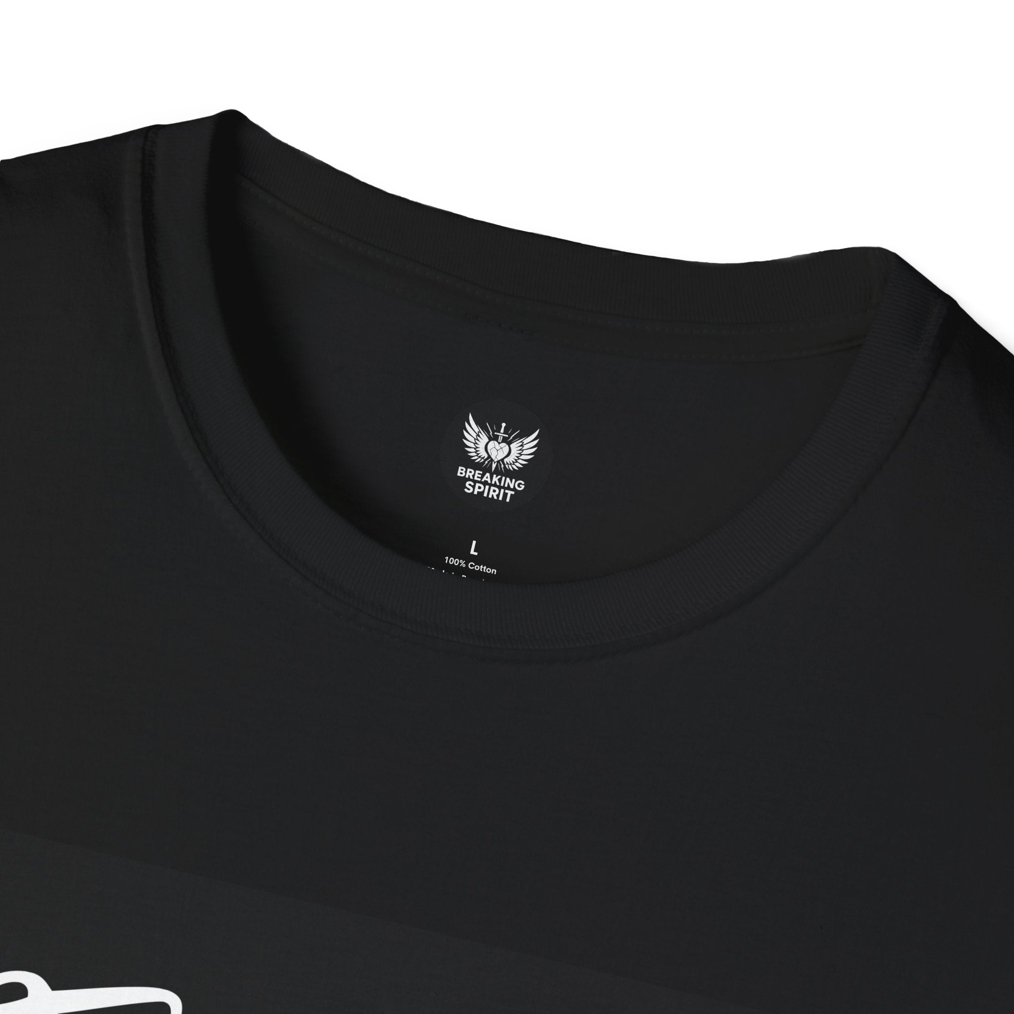 Camiseta No Seré Conmovido — Salmo 46:8 Camiseta Cristiana Inspiradora