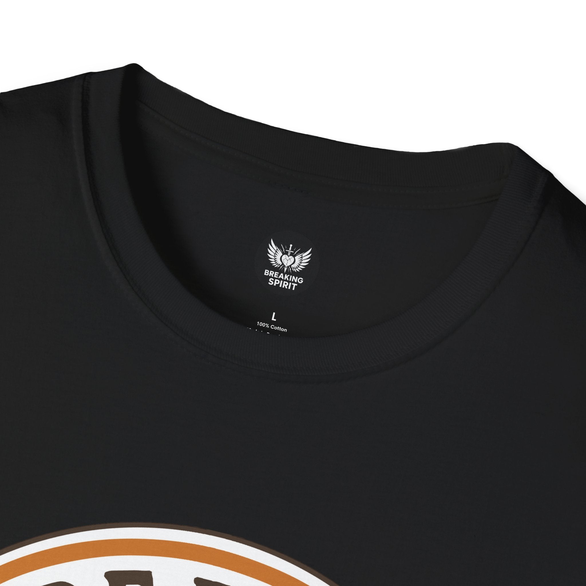 Camiseta Creado con Propósito — Diseño de Montaña de Fe Cristiana (Efesios 2:10)