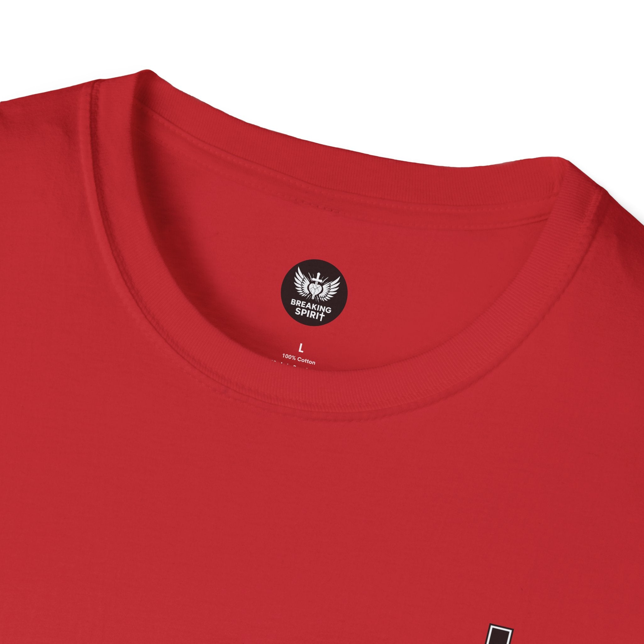Christian T-Shirt — "Just God" Cross Faith Tee