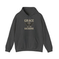 Sudadera con capucha Grace Is My Backbone | Sudadera con capucha con estampado Faith Wings