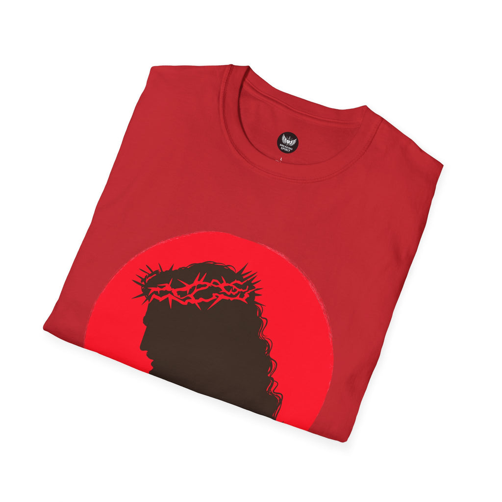Camiseta Silueta de Jesús - Camiseta Cristiana Corona de Espinas