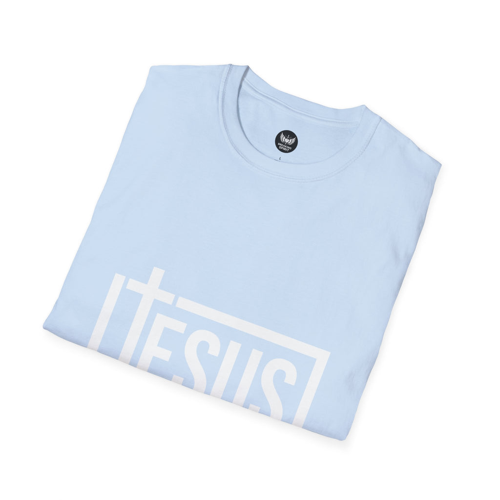 Camiseta de la Cruz de Jesús — Camiseta Gráfica de Fe Audaz