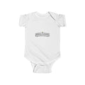 Tiny Crowned Baby, Infant Bodysuit | Minimal Line Art Newborn
