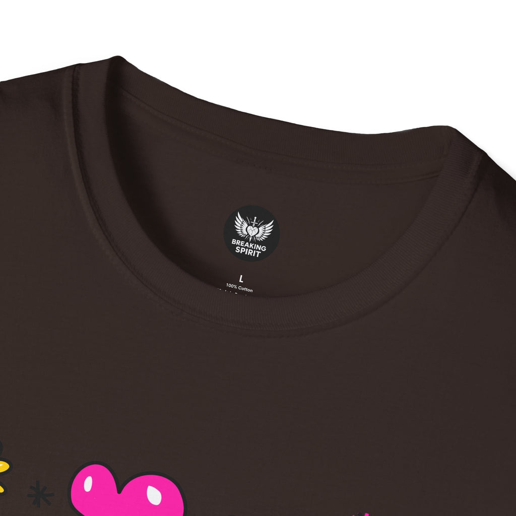 Blessed Floral Heart T-Shirt