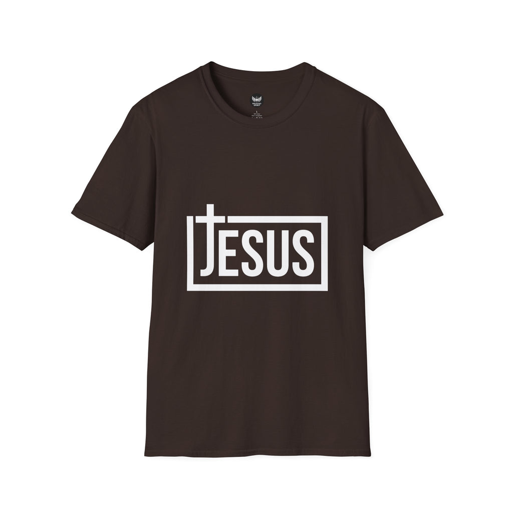 Camiseta de la Cruz de Jesús — Camiseta Gráfica de Fe Audaz