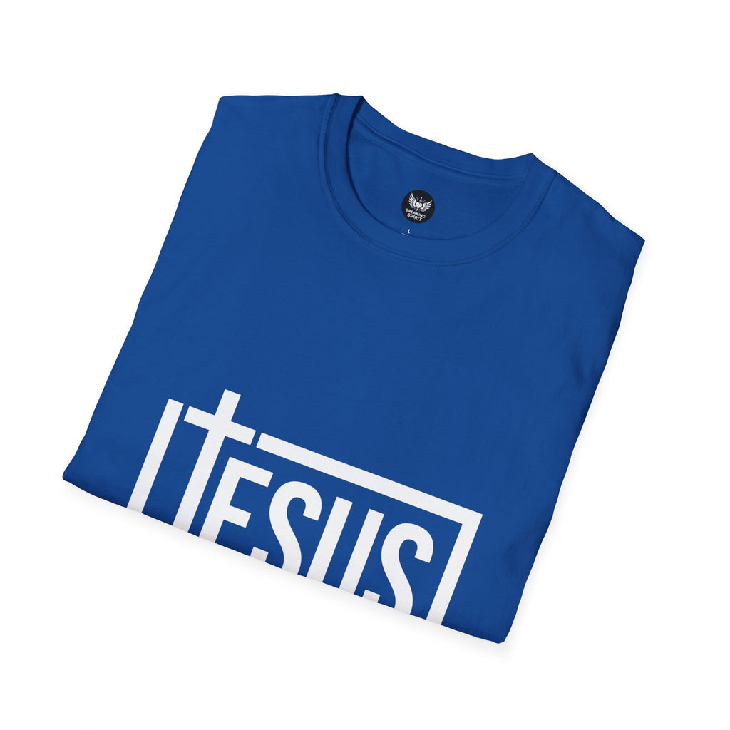 Camiseta de la Cruz de Jesús — Camiseta Gráfica de Fe Audaz