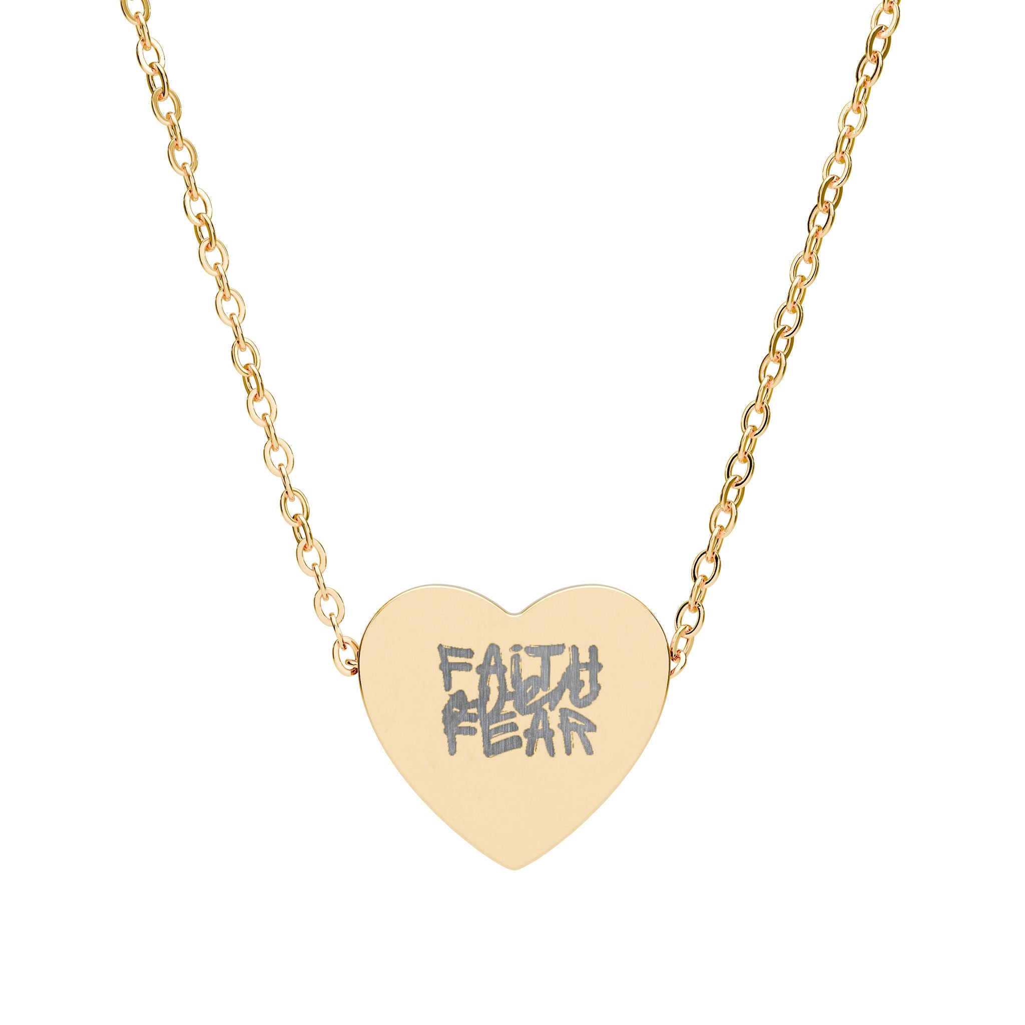 Heart Necklace (Engraving)