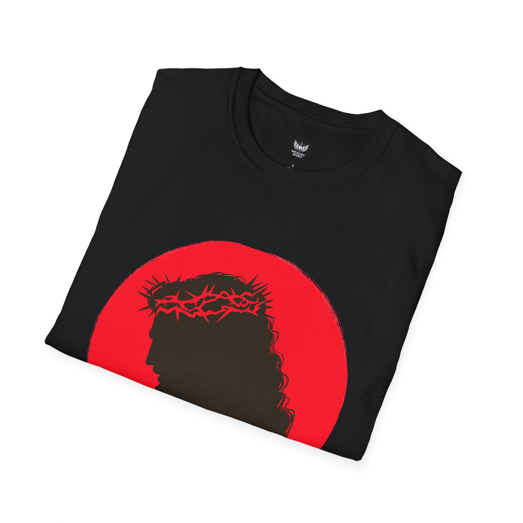 Camiseta Silueta de Jesús - Camiseta Cristiana Corona de Espinas