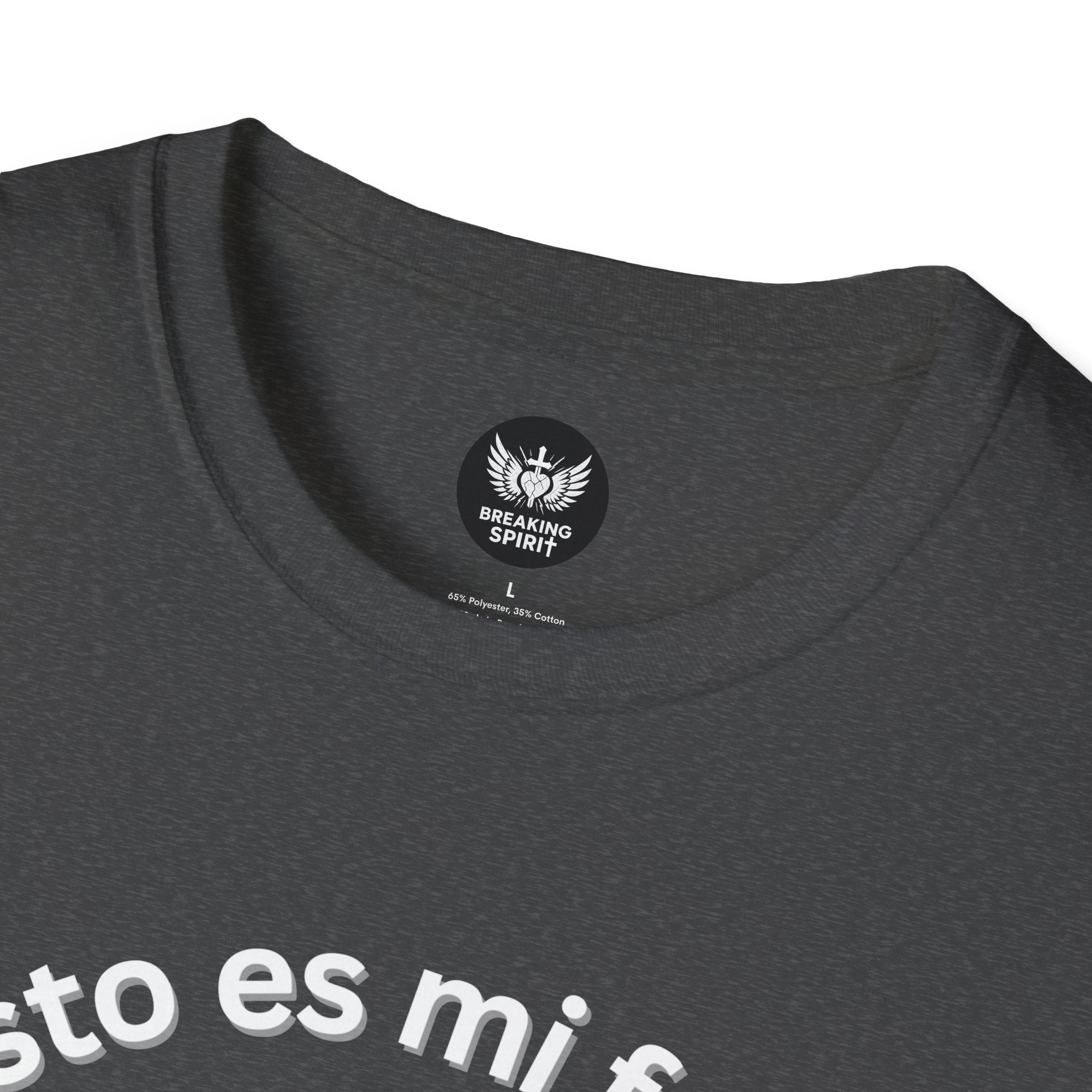 Camiseta cristiana de fuerza — Camiseta de entrenamiento de fe "Cristo es mi fuerza"