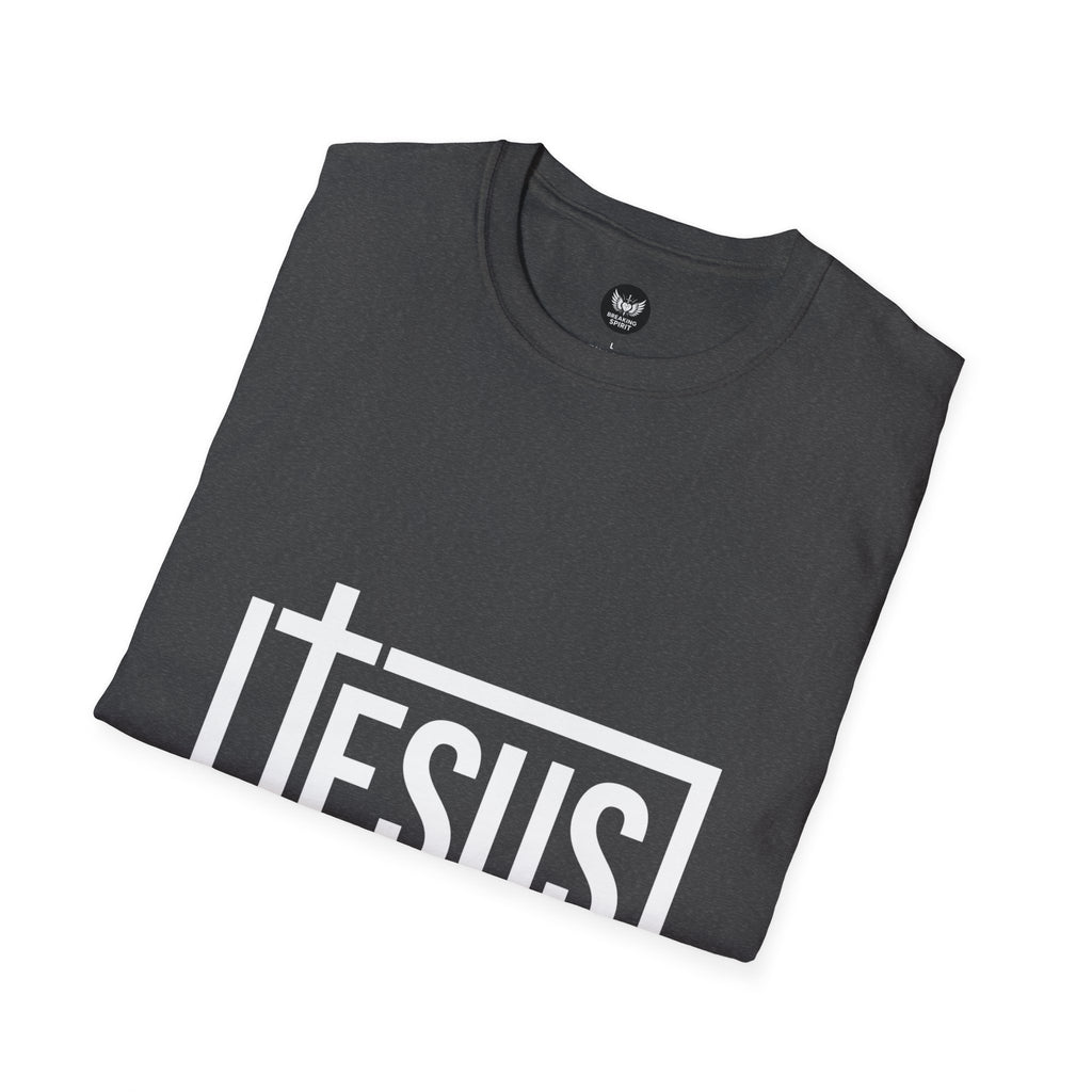 Camiseta de la Cruz de Jesús — Camiseta Gráfica de Fe Audaz