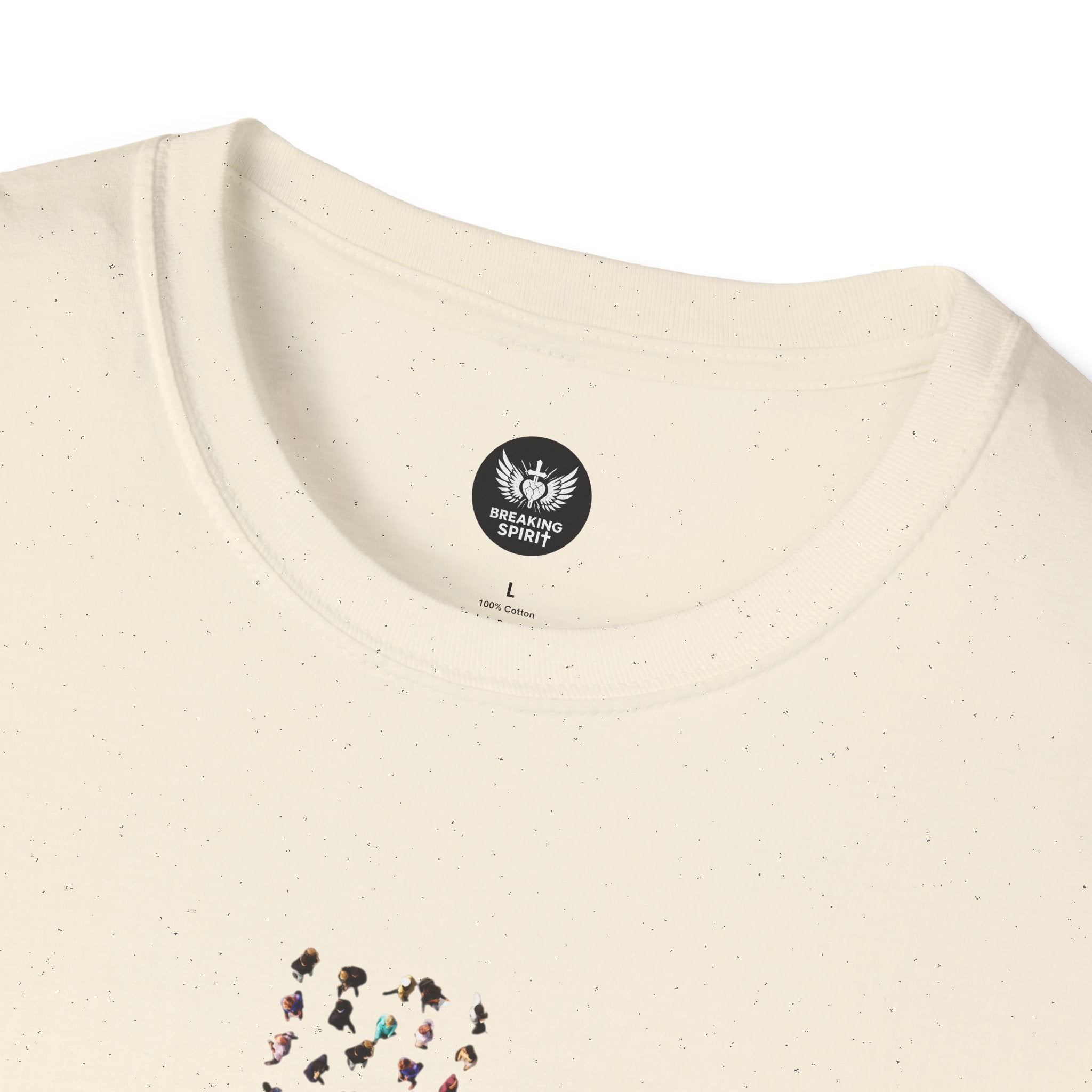 Camiseta Cruzada con Estampado de Leopardo