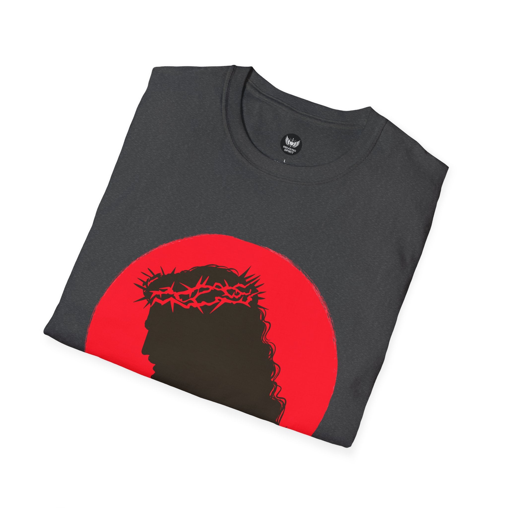 Camiseta Silueta de Jesús - Camiseta Cristiana Corona de Espinas