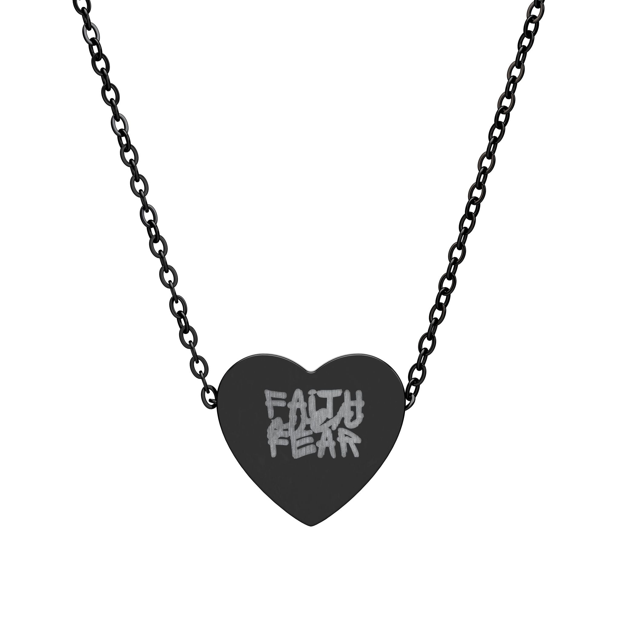Heart Necklace (Engraving)