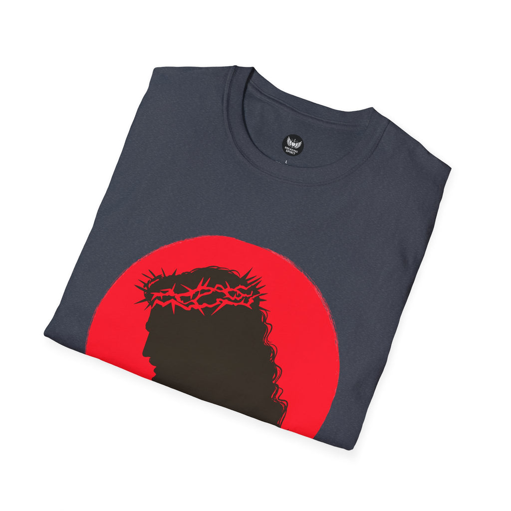 Camiseta Silueta de Jesús - Camiseta Cristiana Corona de Espinas