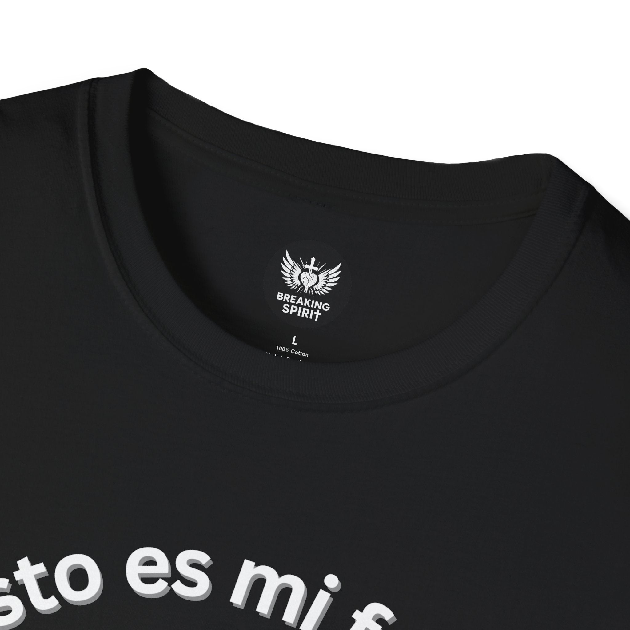 Camiseta cristiana de fuerza — Camiseta de entrenamiento de fe "Cristo es mi fuerza"