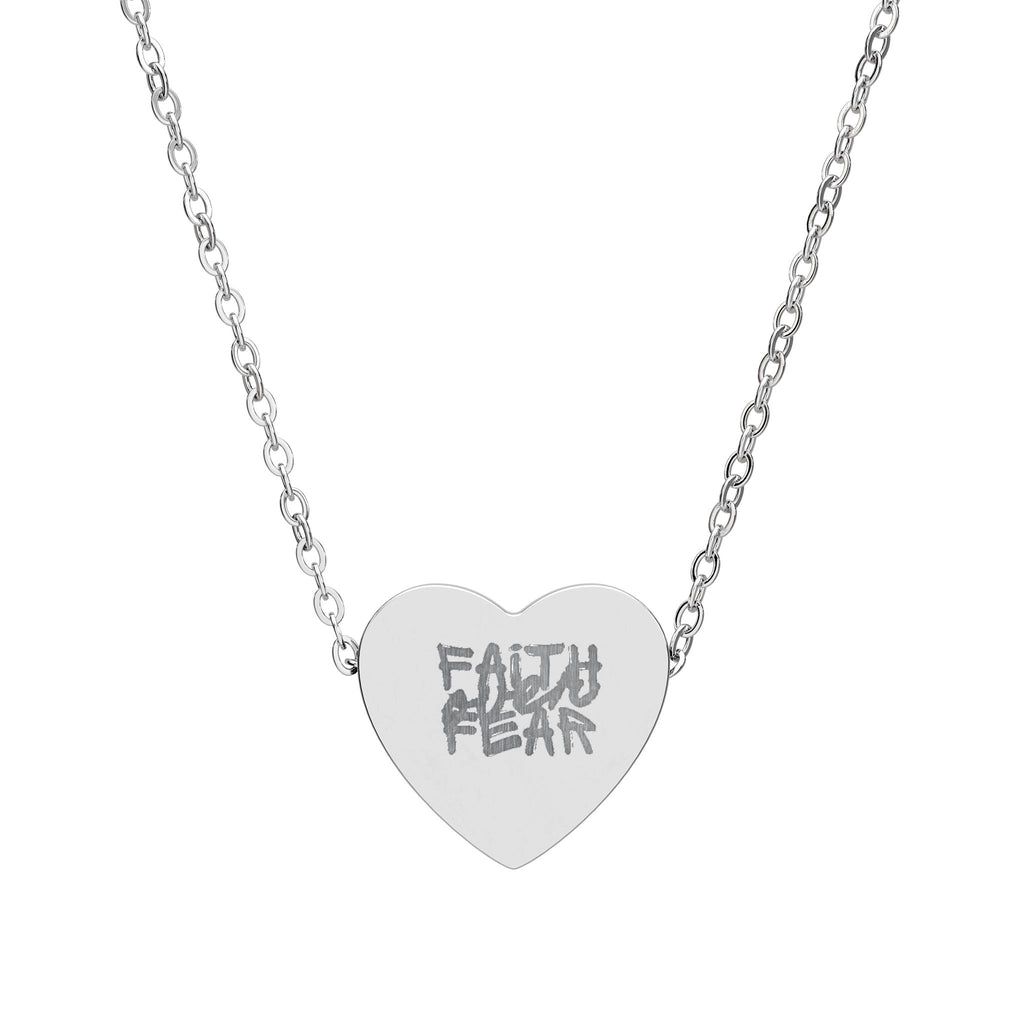 Heart Necklace (Engraving)