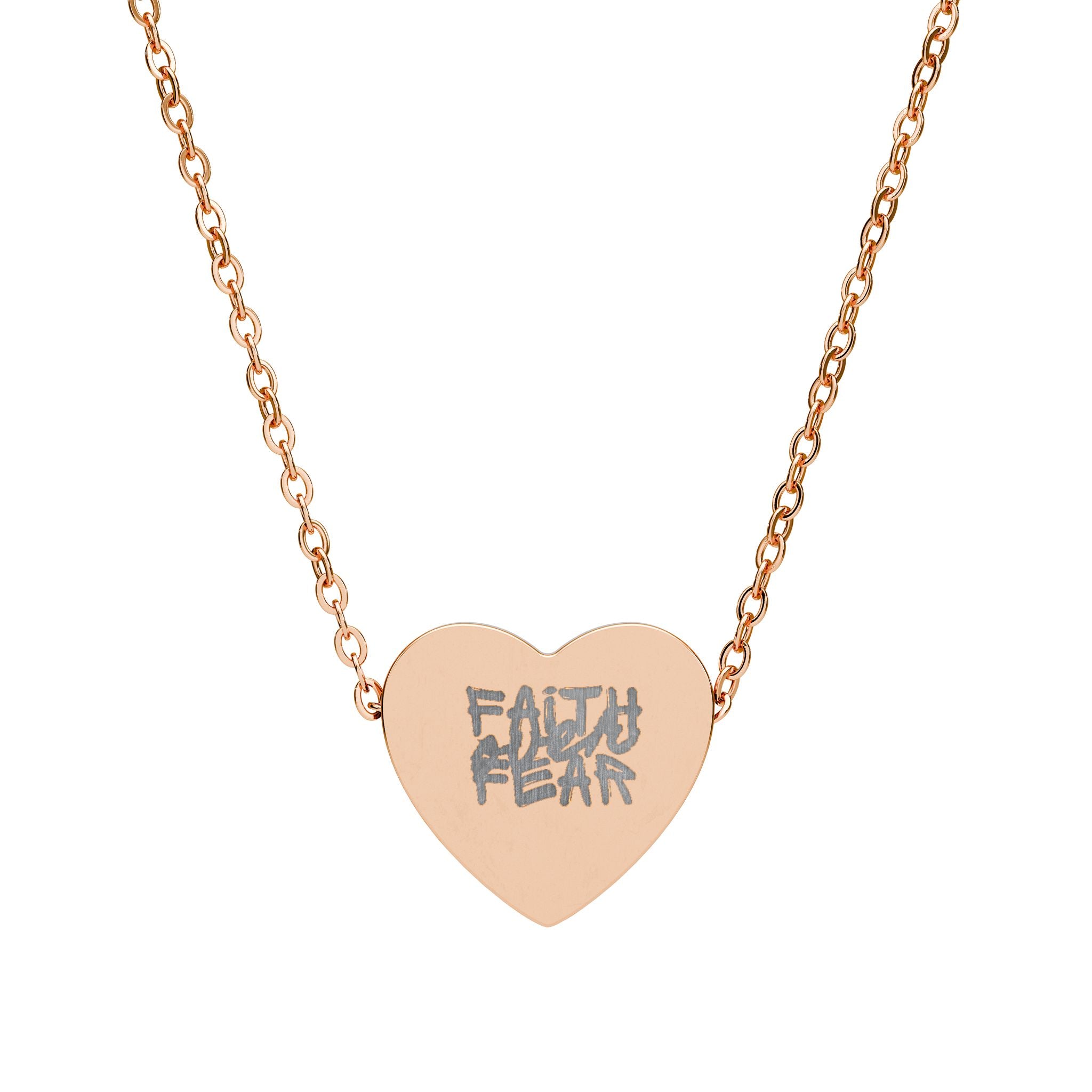 Heart Necklace (Engraving)