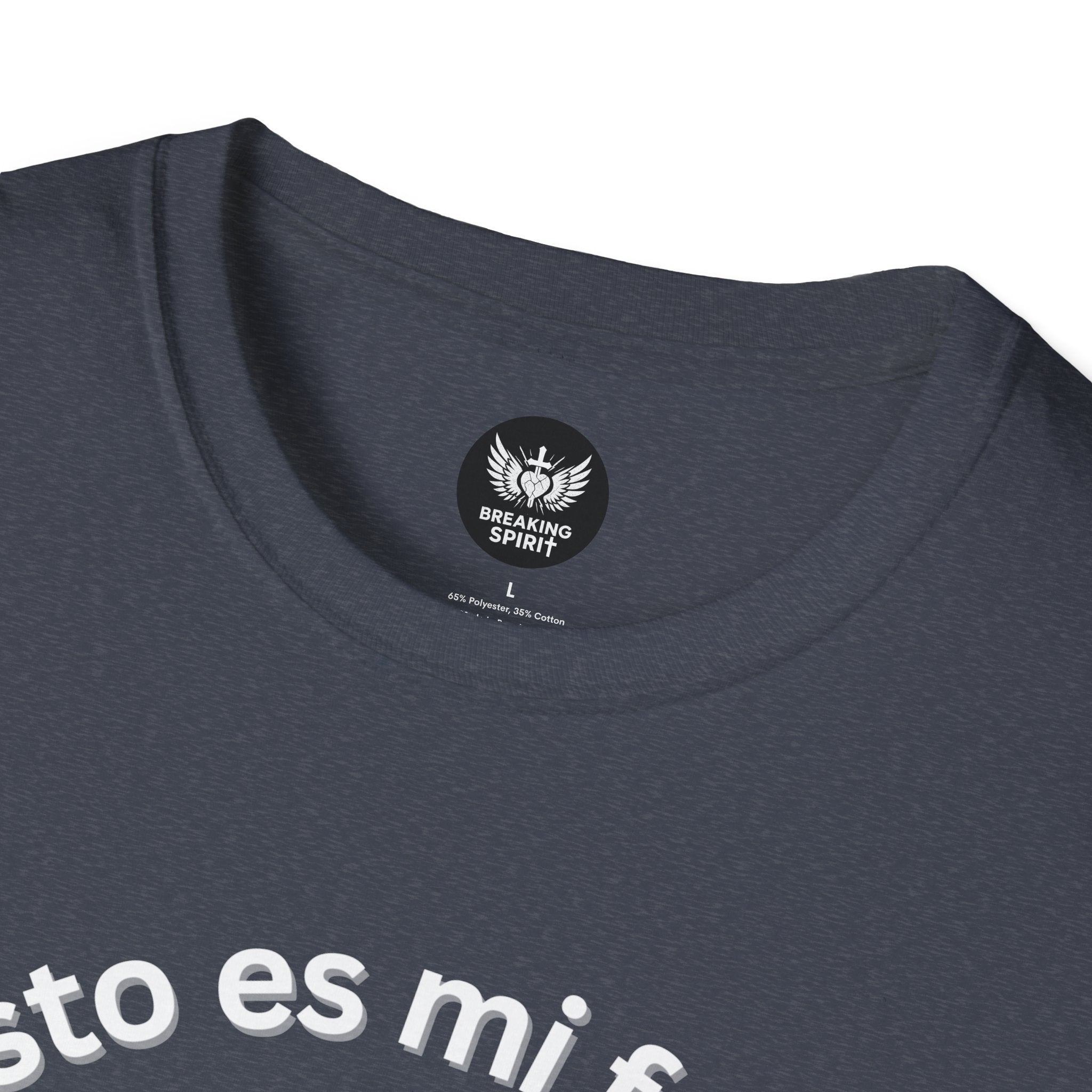 Camiseta cristiana de fuerza — Camiseta de entrenamiento de fe "Cristo es mi fuerza"