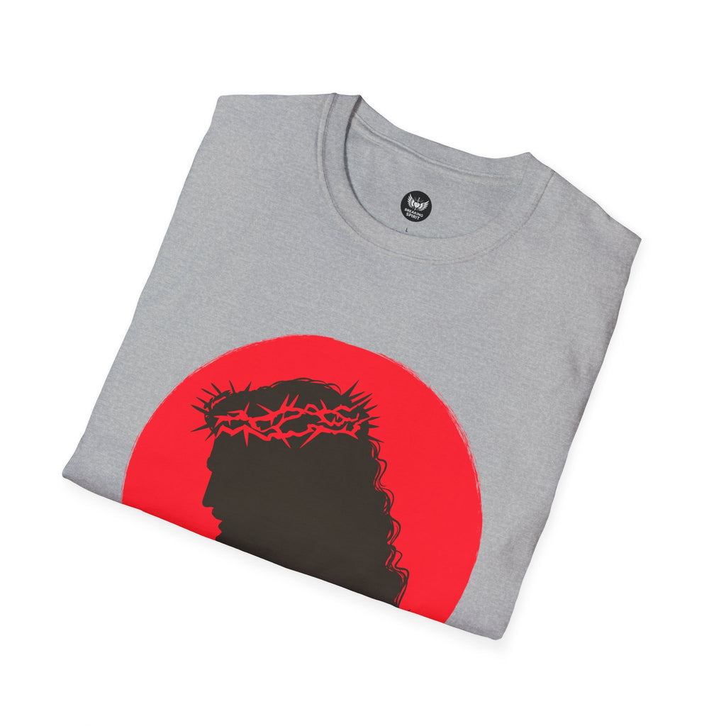 Camiseta Silueta de Jesús - Camiseta Cristiana Corona de Espinas