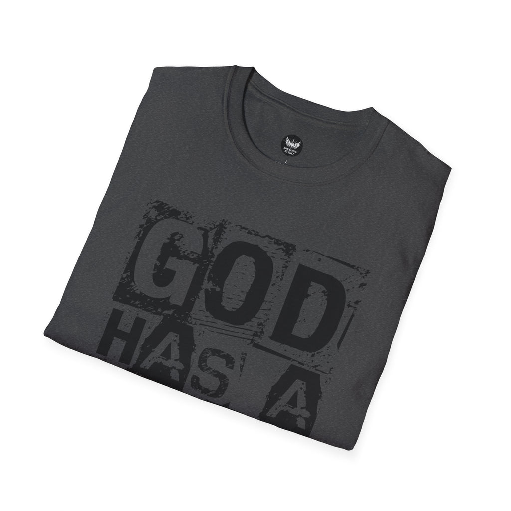 Camiseta Dios Tiene Un Plan — Camiseta Cristiana Inspiradora de Fe