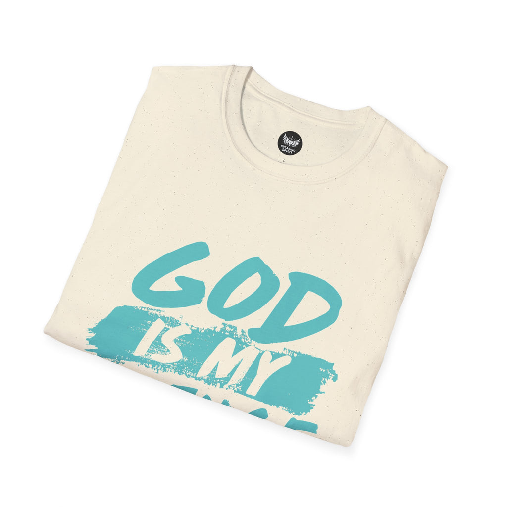 Camiseta Dios Es Mi Refugio — Camiseta de Fe Cristiana