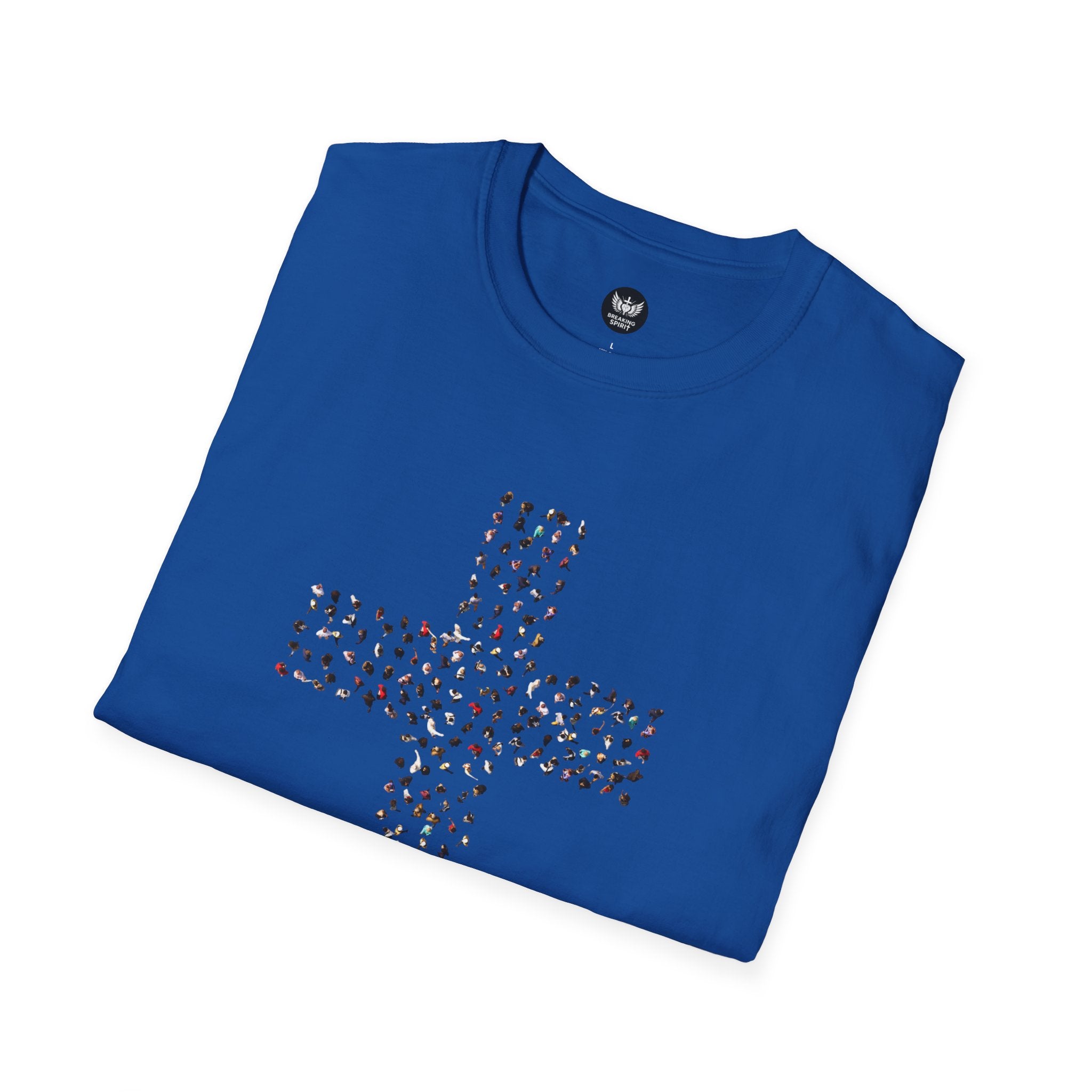 Camiseta Cruzada con Estampado de Leopardo