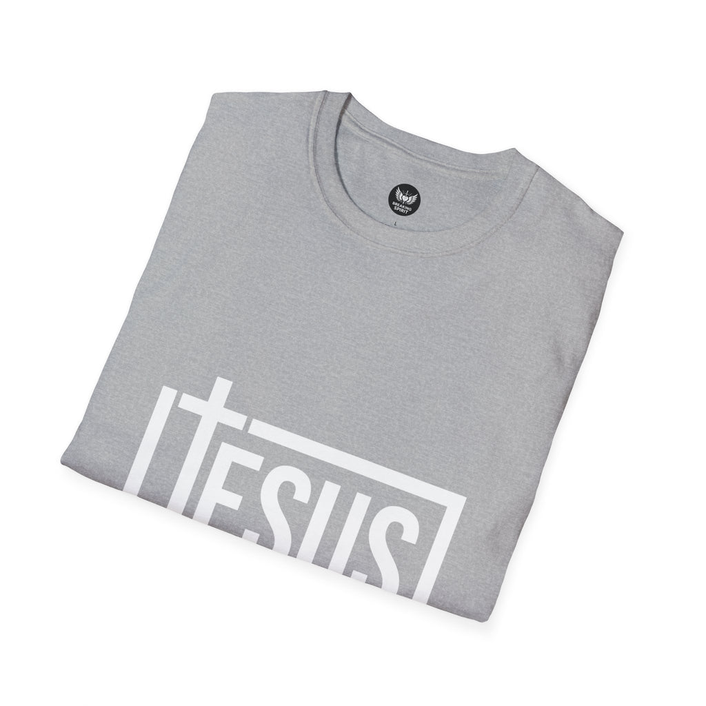 Camiseta de la Cruz de Jesús — Camiseta Gráfica de Fe Audaz