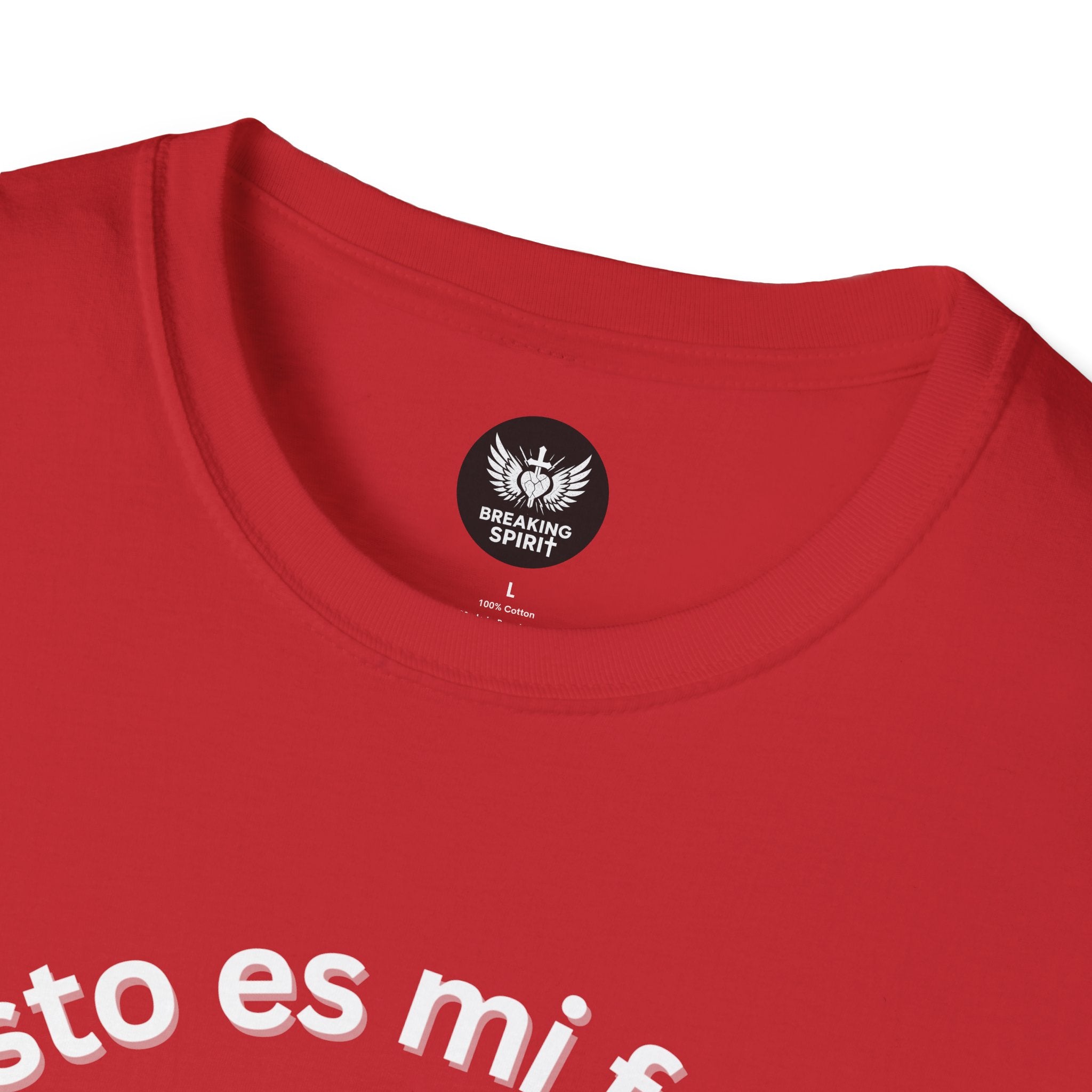 Camiseta cristiana de fuerza — Camiseta de entrenamiento de fe "Cristo es mi fuerza"