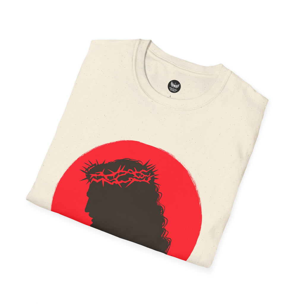 Camiseta Silueta de Jesús - Camiseta Cristiana Corona de Espinas