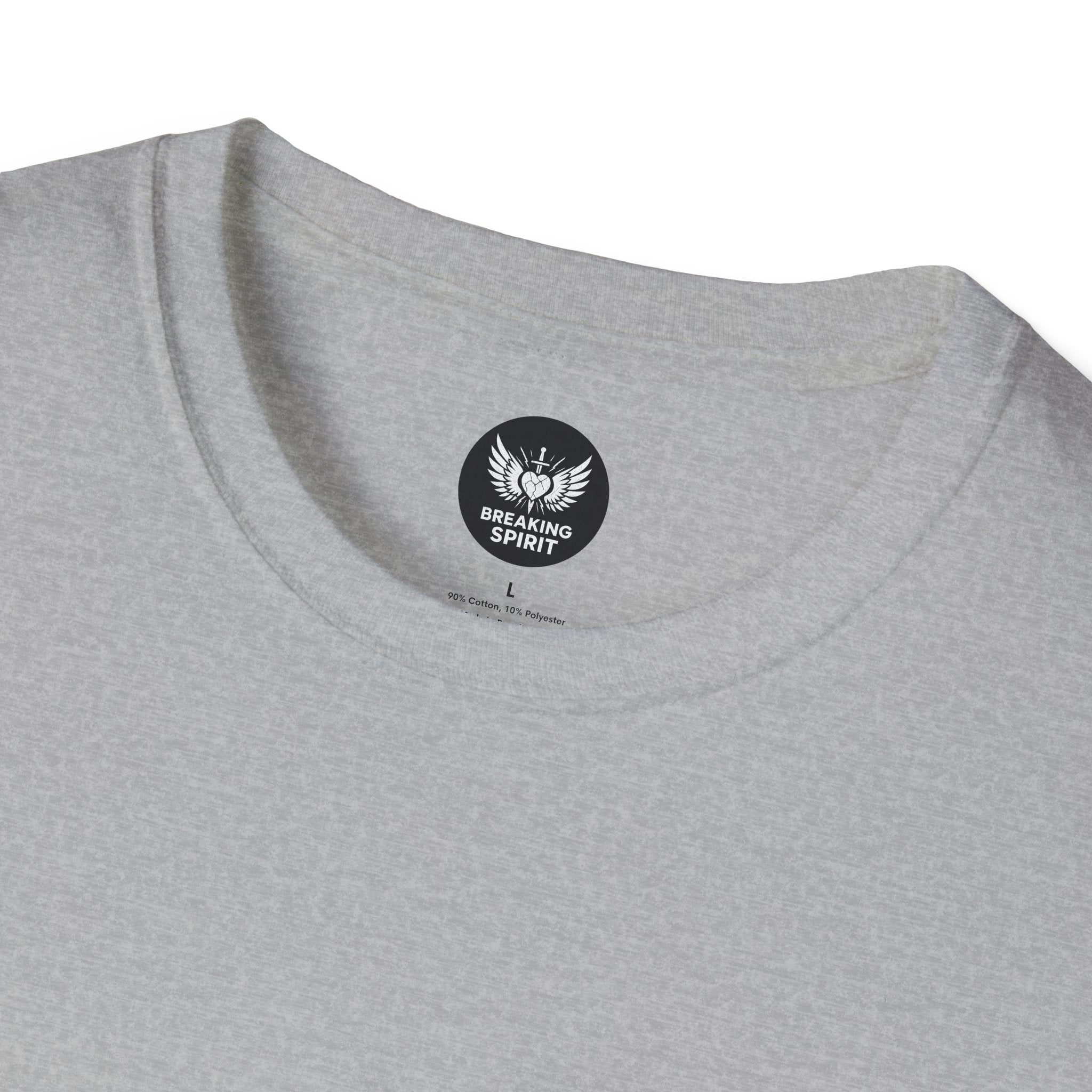 Camiseta Fe sobre Miedo | Tipografía Cristiana Inspiradora