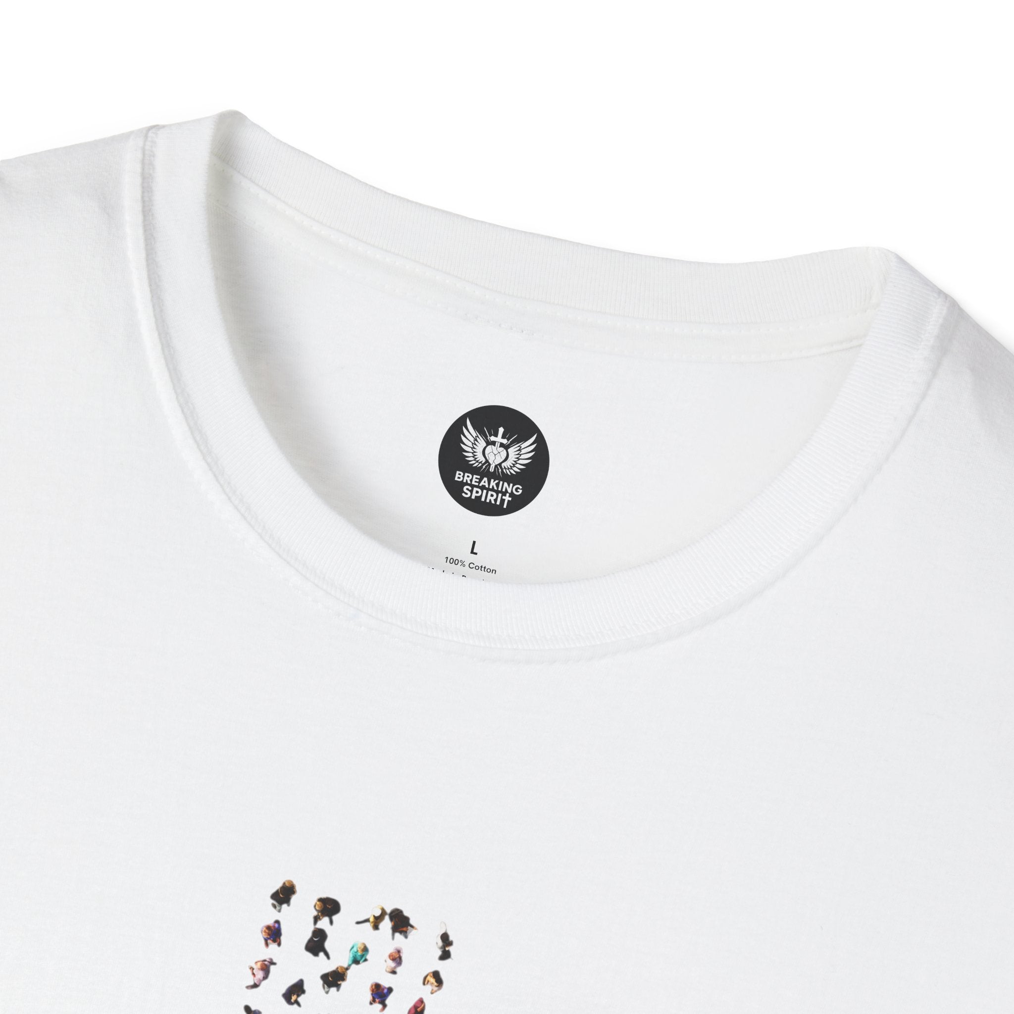 Camiseta Cruzada con Estampado de Leopardo