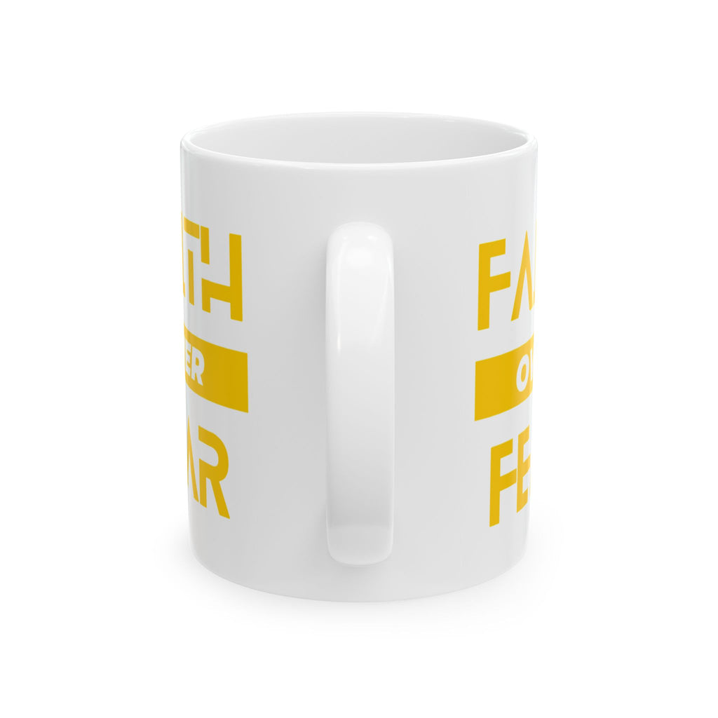 Fear of Failure Mug — Motivational Ceramic Coffee Cup (11oz, 15oz)