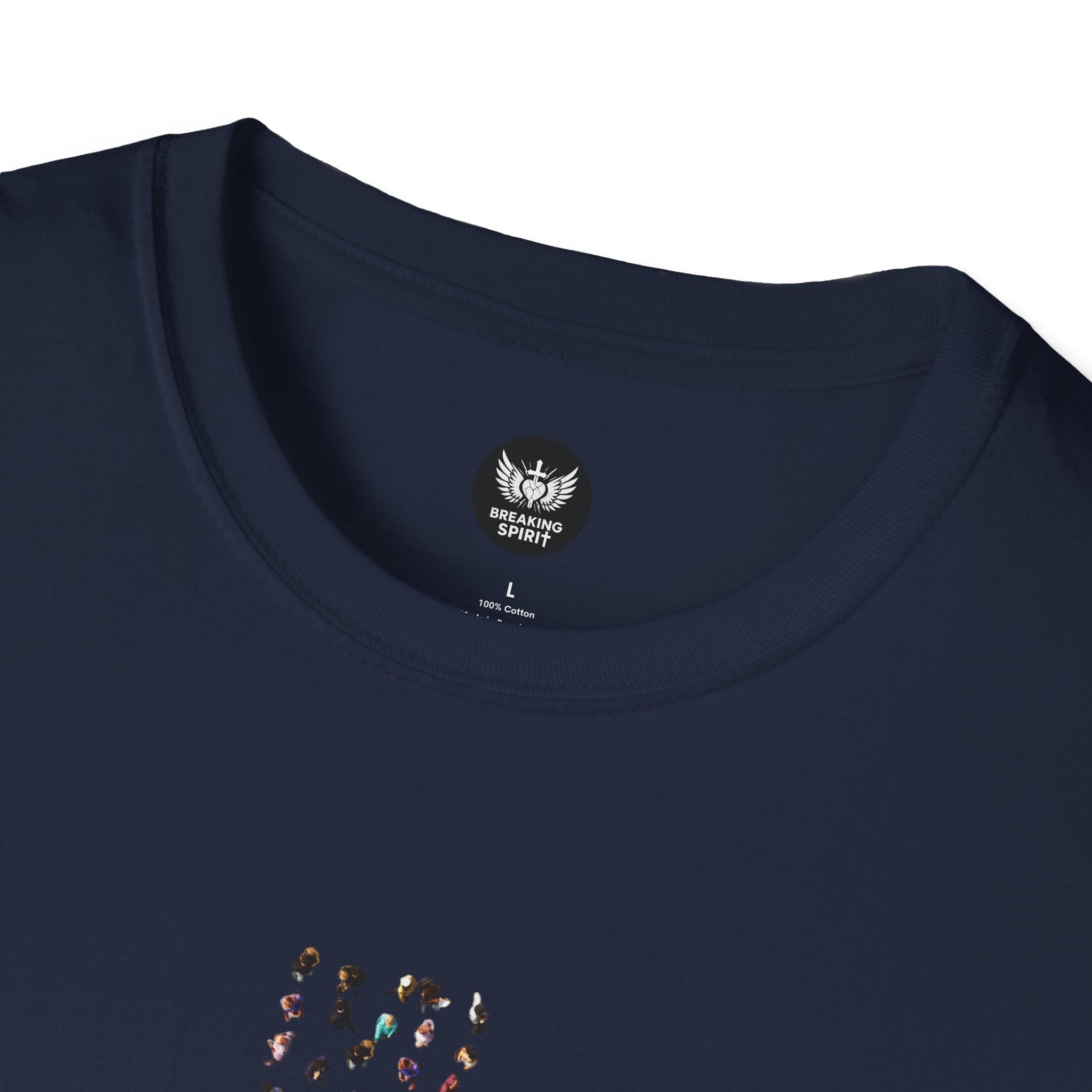 Camiseta Cruzada con Estampado de Leopardo