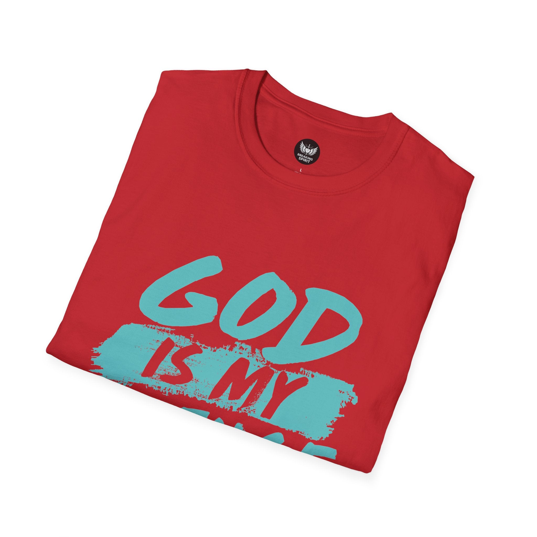 Camiseta Dios Es Mi Refugio — Camiseta de Fe Cristiana