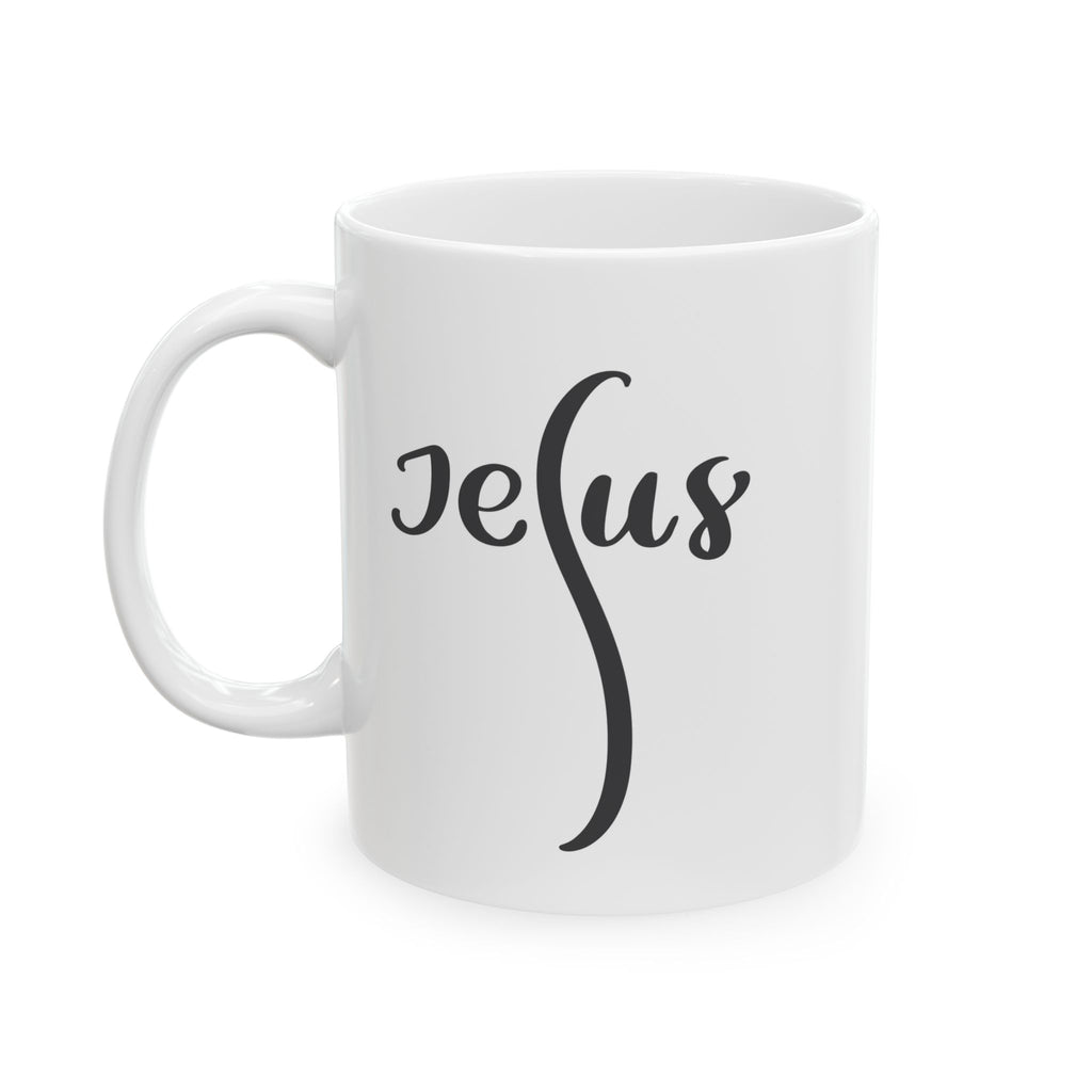 Jesus Is My Focus Ceramic Mug — Faith Coffee Cup (11oz & 15oz)