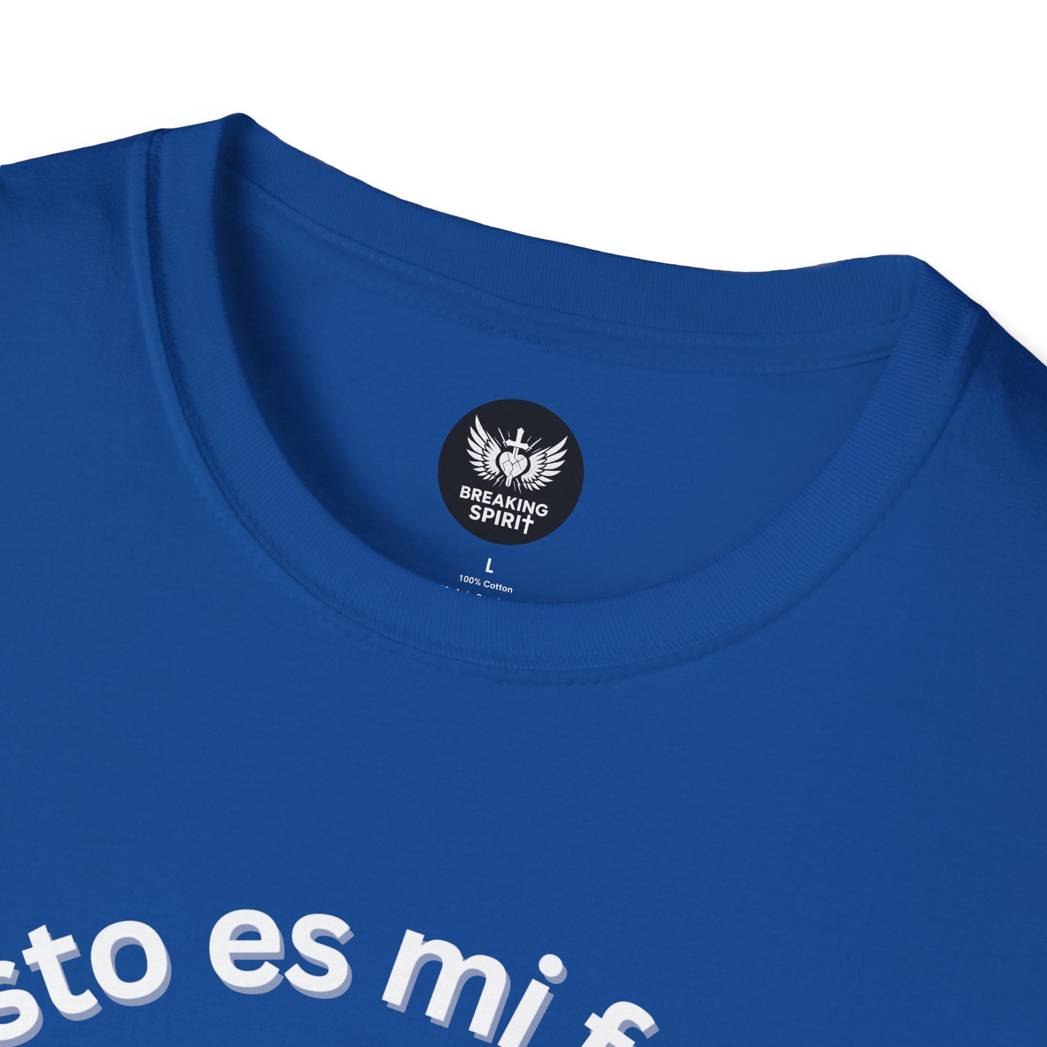 Camiseta cristiana de fuerza — Camiseta de entrenamiento de fe "Cristo es mi fuerza"