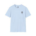 Christian T-Shirt — "Just God" Cross Faith Tee
