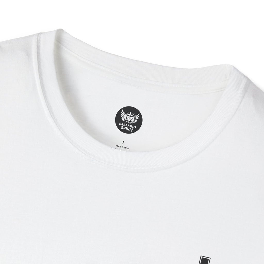 Christian T-Shirt — "Just God" Cross Faith Tee