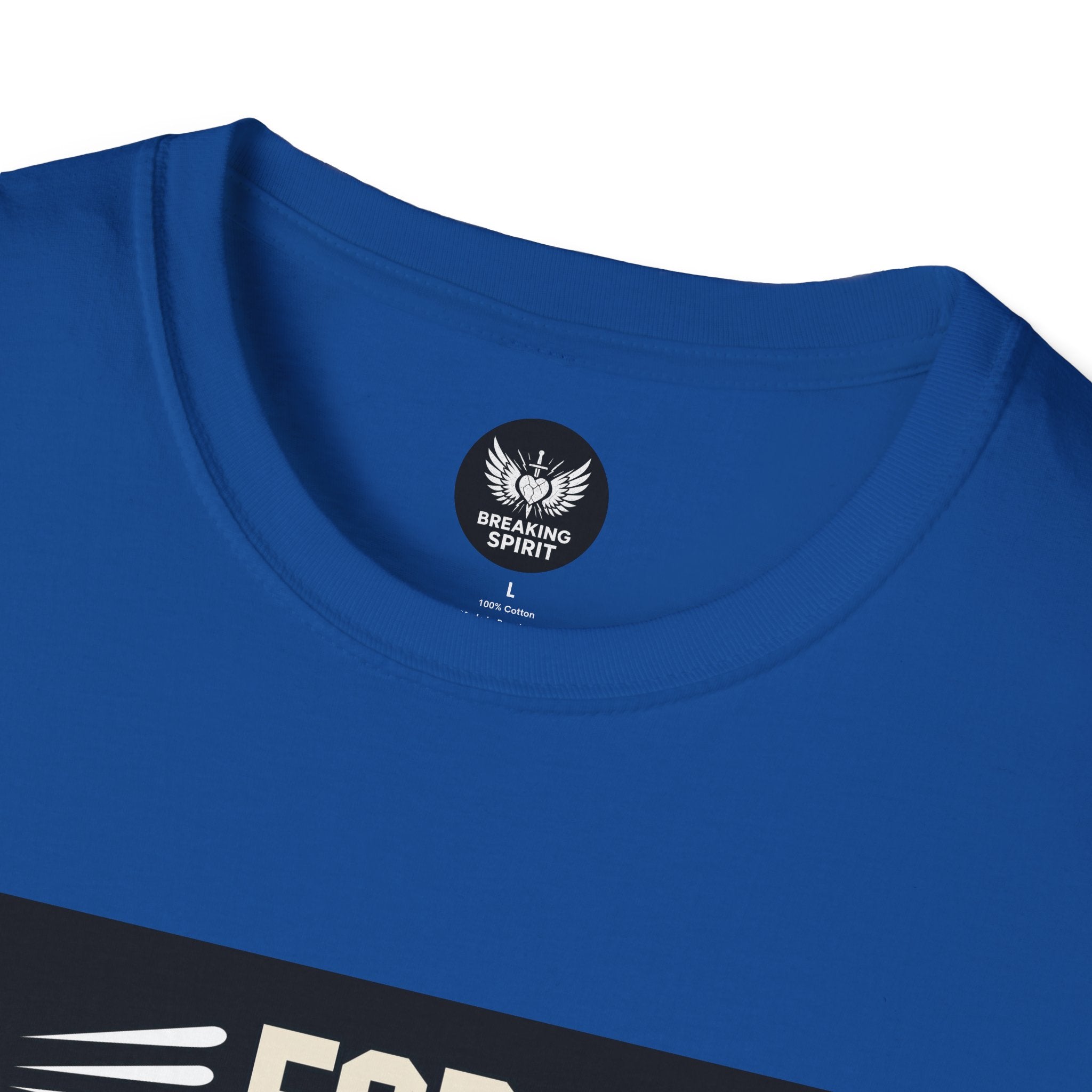 Camiseta de fe — Camiseta gráfica cristiana "Porque por fe andamos, no por vista"