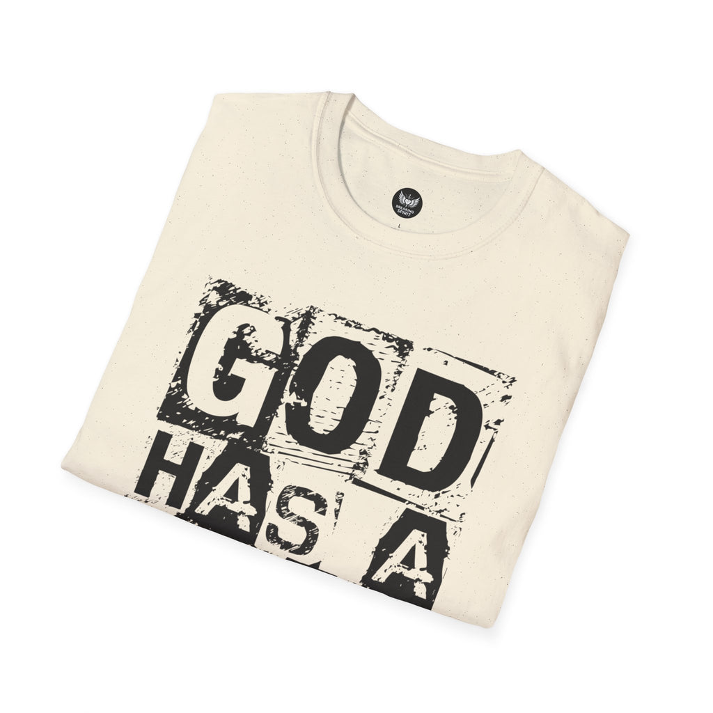 Camiseta Dios Tiene Un Plan — Camiseta Cristiana Inspiradora de Fe