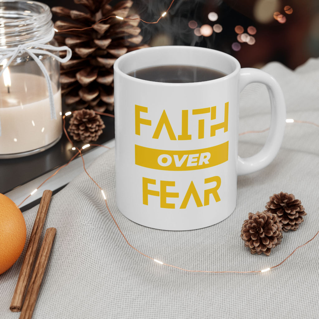 Fear of Failure Mug — Motivational Ceramic Coffee Cup (11oz, 15oz)