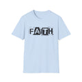 Camiseta Faith Distressed de Bloque — Camiseta Cristiana Gráfica Inspiradora