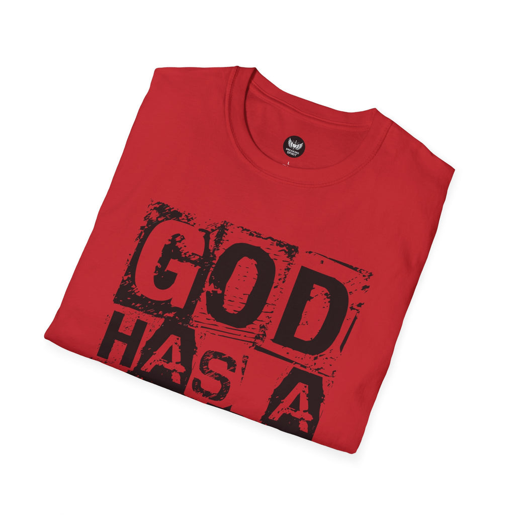 Camiseta Dios Tiene Un Plan — Camiseta Cristiana Inspiradora de Fe