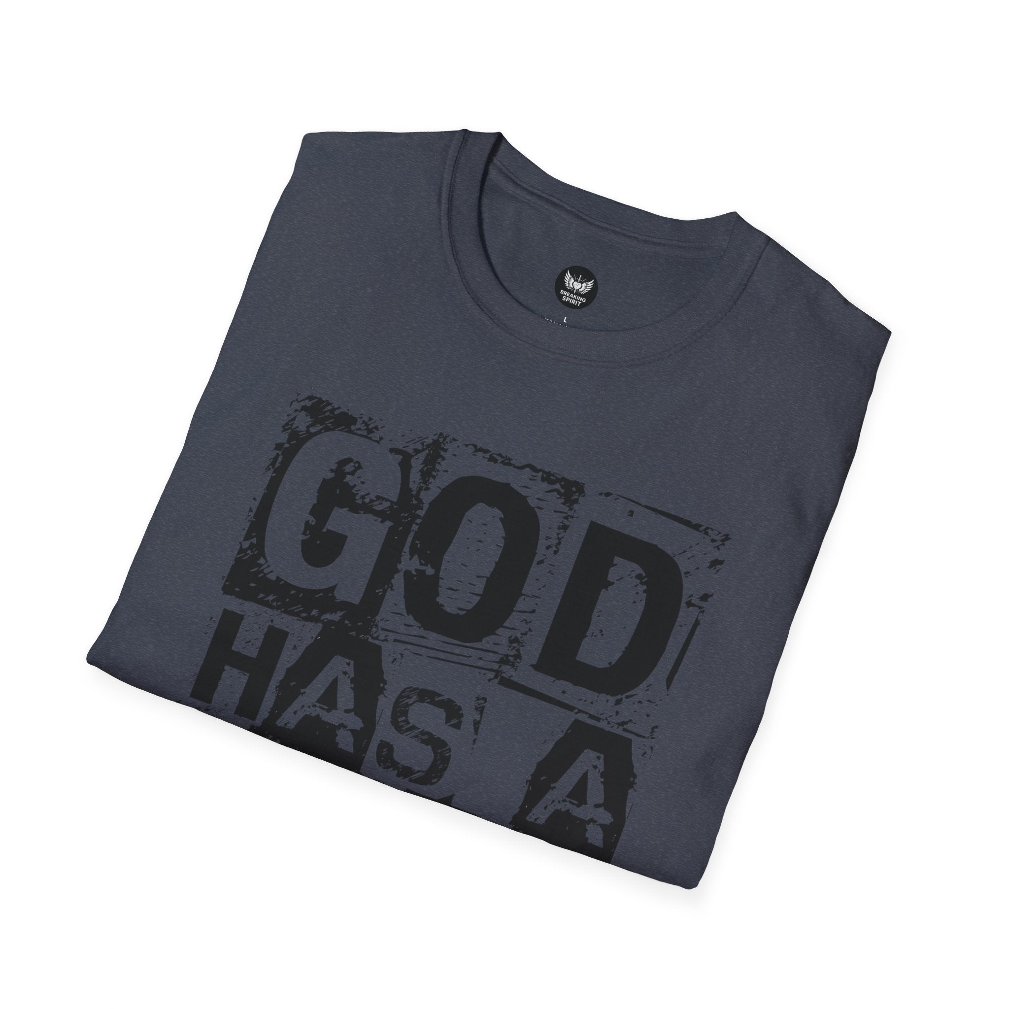 Camiseta Dios Tiene Un Plan — Camiseta Cristiana Inspiradora de Fe