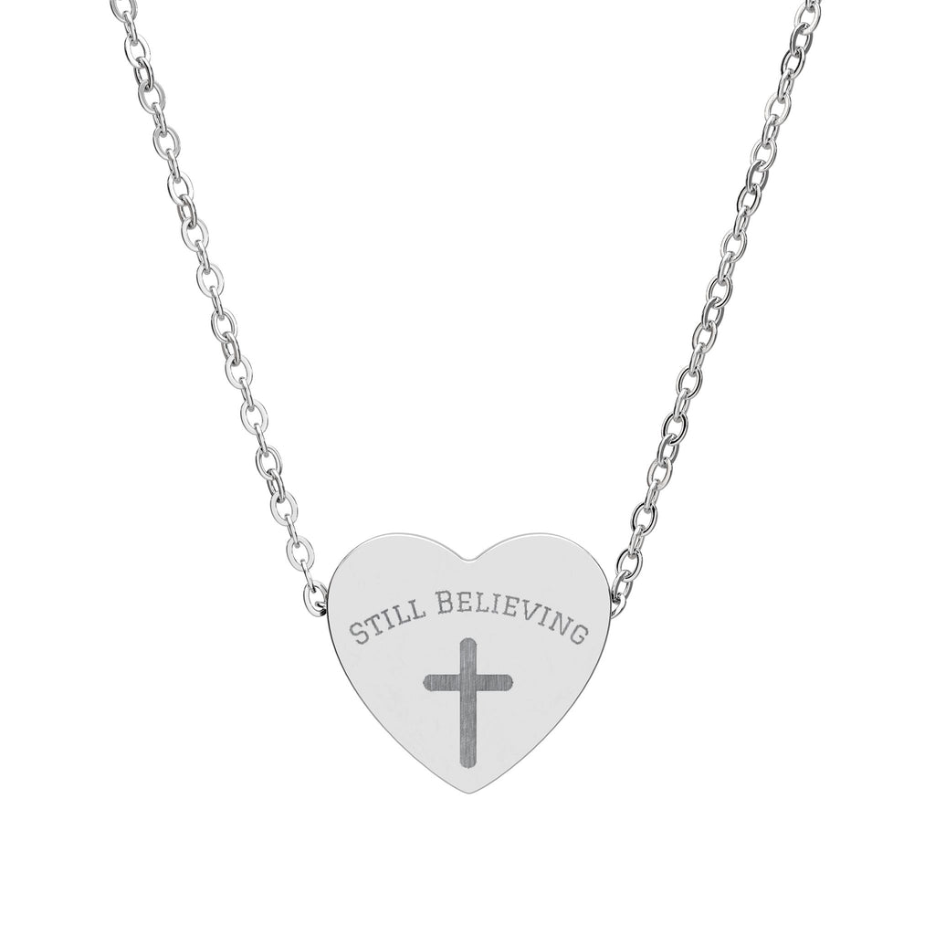 Heart Necklace (Engraving)