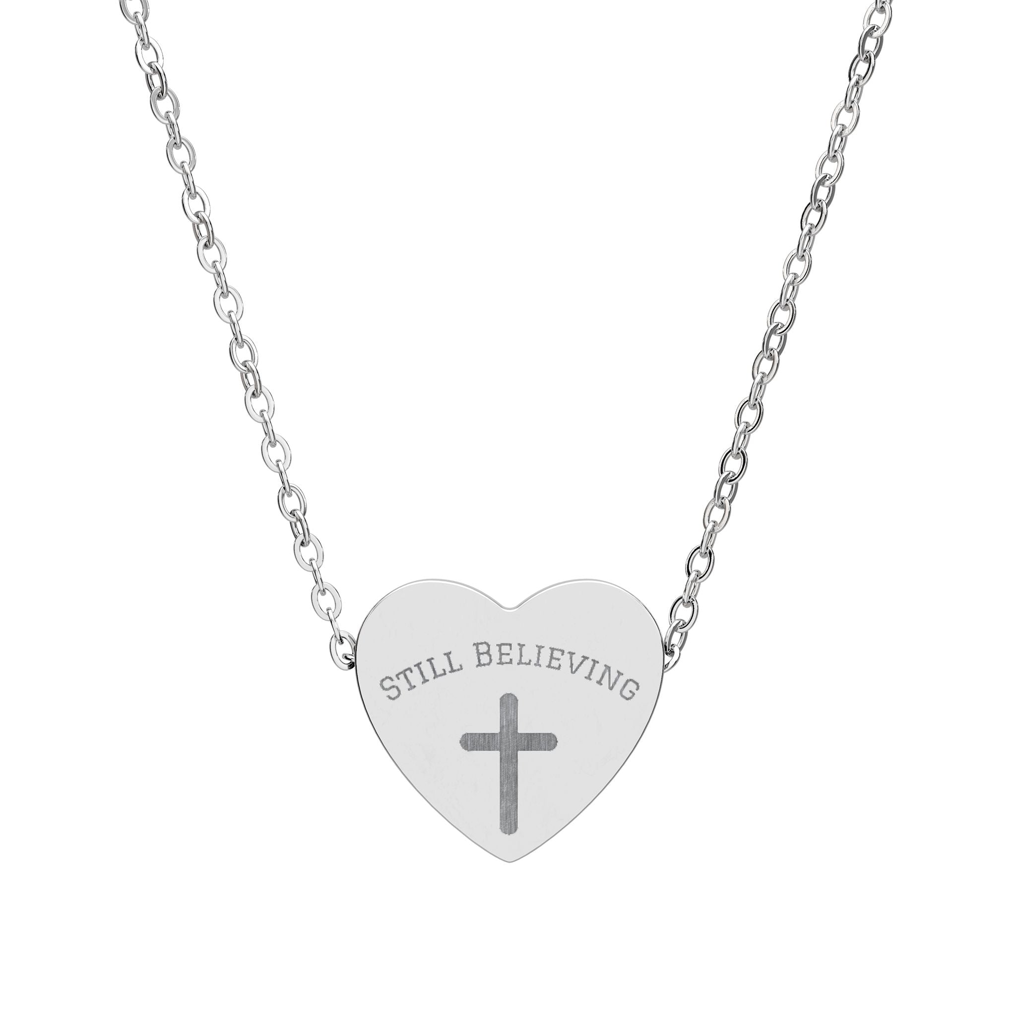 Heart Necklace (Engraving)