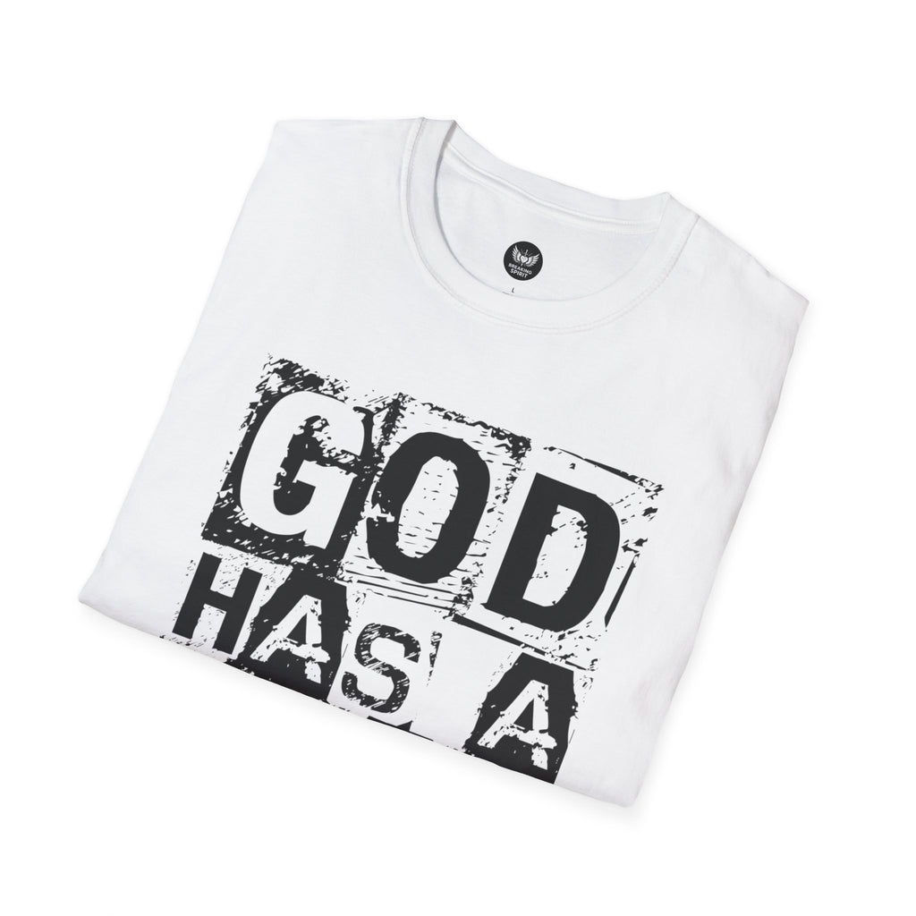 Camiseta Dios Tiene Un Plan — Camiseta Cristiana Inspiradora de Fe