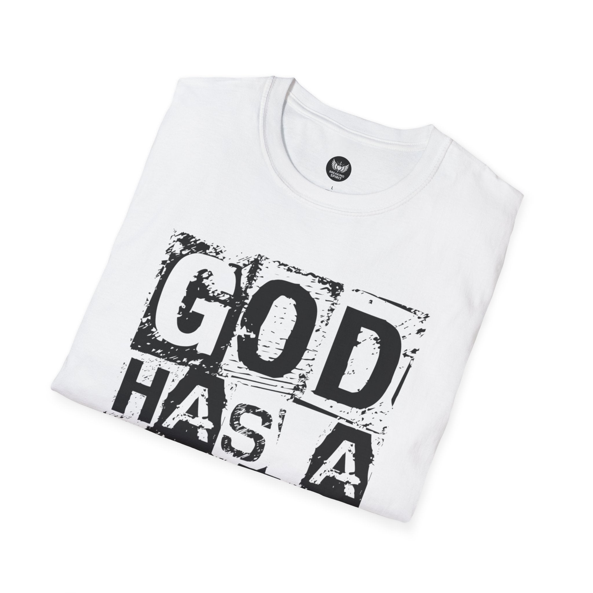 God Has A Plan T-Shirt — Inspirational Christian Faith Tee