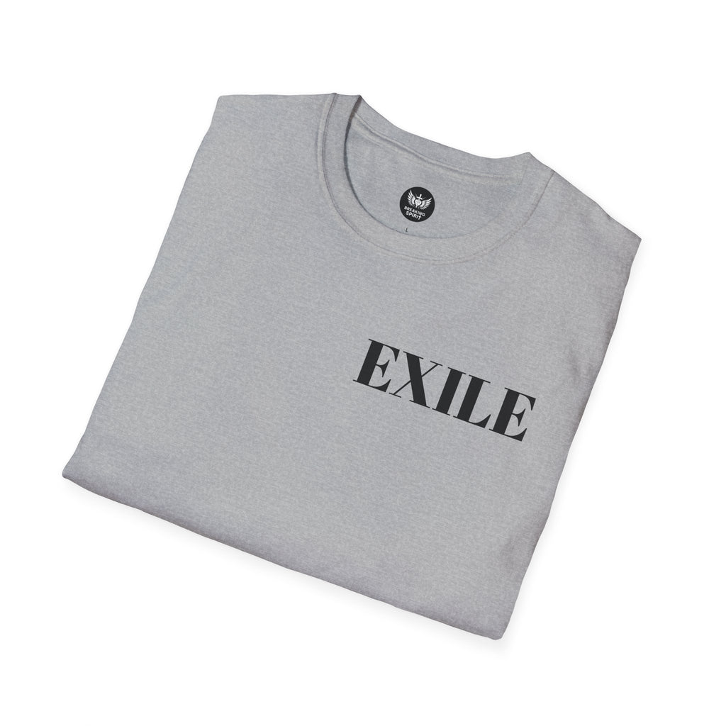 EXILE Scenic Graphic T‑Shirt — Vintage Sunset Road Print