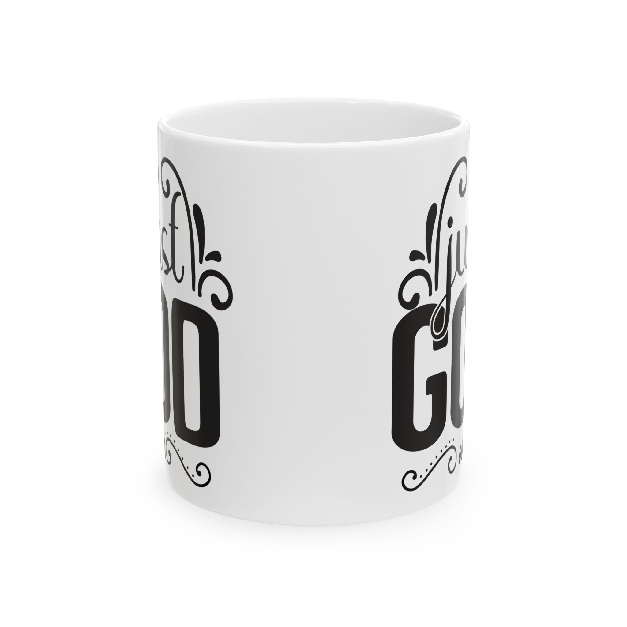 GOD Ceramic Mug, (11oz, 15oz)